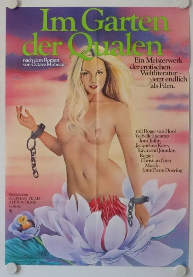 Le jardin des supplices original release german movie poster